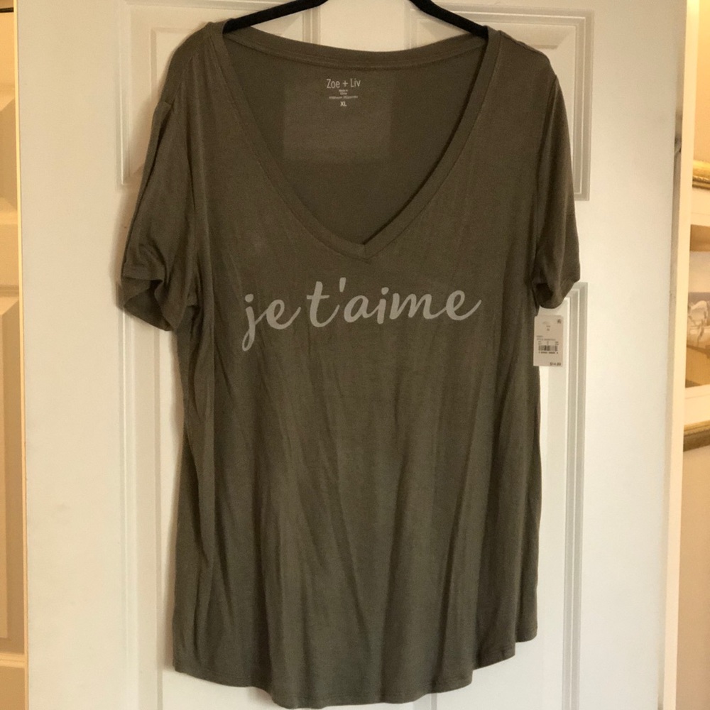 Zoe + Liv Graphic t shirt